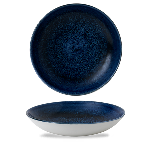 Stonecast Plume Ultramarine Evolve Coupe Bowl 9.75" Box 12