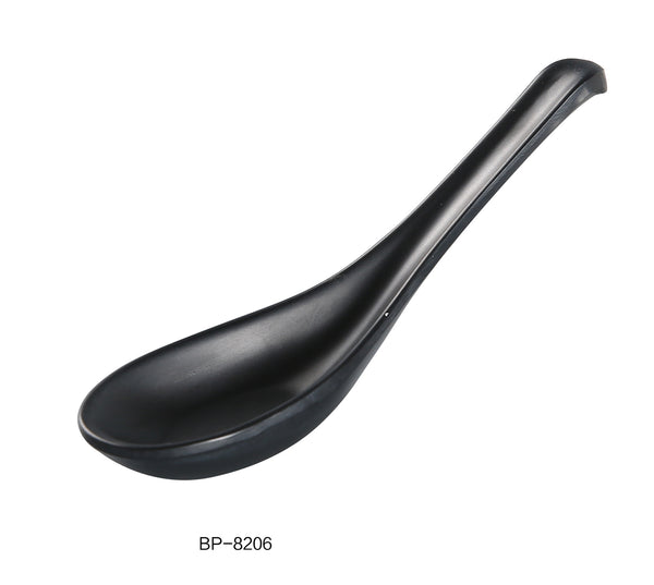 Yanco Black Pearl Melamine 5 1/2" SPOON