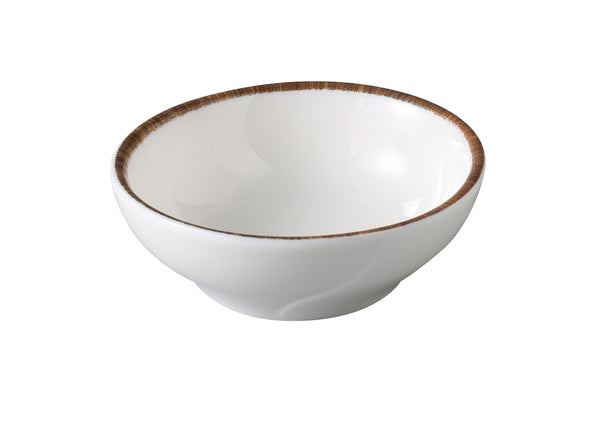 Yanco Porto Chinaware 2 7/8" X 1" SAUCE DISH 1.5 OZ