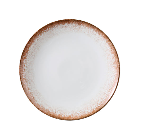 Yanco Porto Chinaware 10 1/4" X 1" COUPE ROUND PLATE