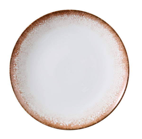 Yanco Porto Chinaware 11 1/4" X 1 1/8" COUPE ROUND PLATE