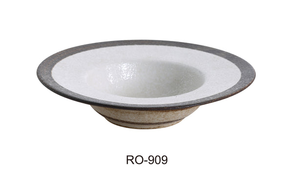 Yanco Rockeye Chinaware 9 1/4" DESSERT / SOUP PLATE 10 OZ