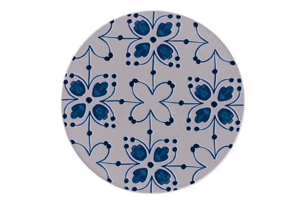 ARGILA NICOSIA FLAT COUPE PLATE, 7.3"