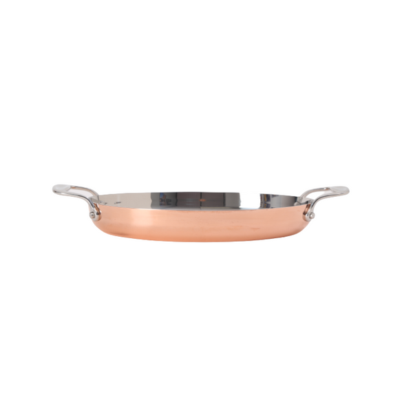 Tuxton TuxCLADcu 12-Inch Oval Pan