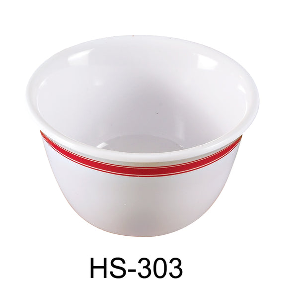 Yanco Houston Melamine 4" X 2"H BOUILLON CUP - 7 OZ