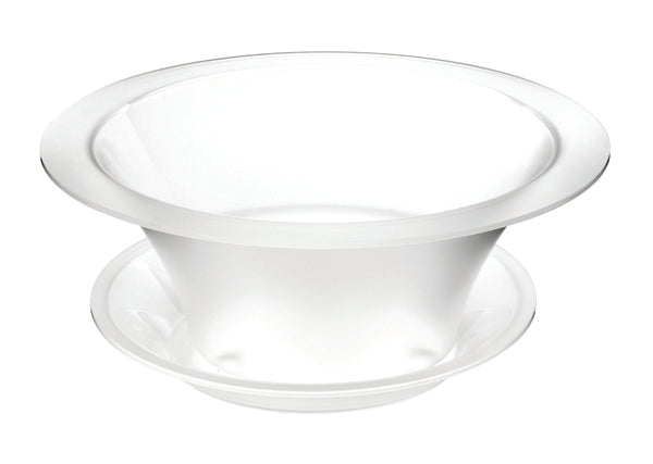 Small Round Frosted Acrylic Ice Tub, 1 EA