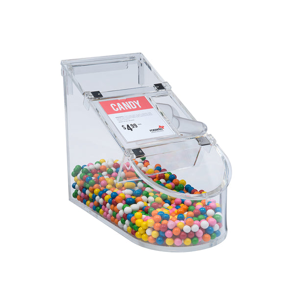 BULKshop™ 3.5 Gallon Acrylic Scoop Bin, 1 EA