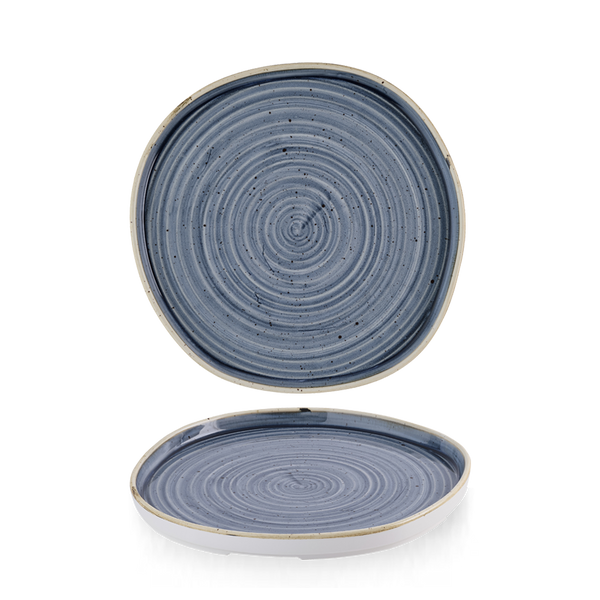 STONECAST BLUEBERRY ORGANIC WALLED PLATE 8 1/4" BOX 6