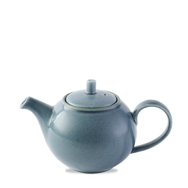 Stonecast Blueberry Teapot 42.6cl 15oz H: 10.5cm