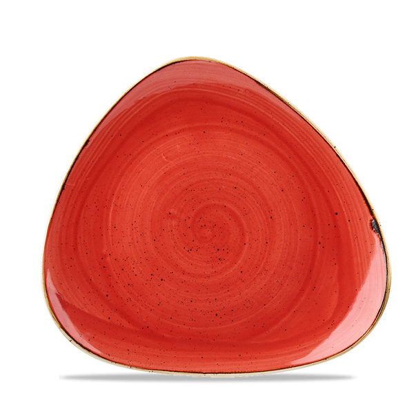 Stonecast Berry Red Lotus Plate 7" Box 12