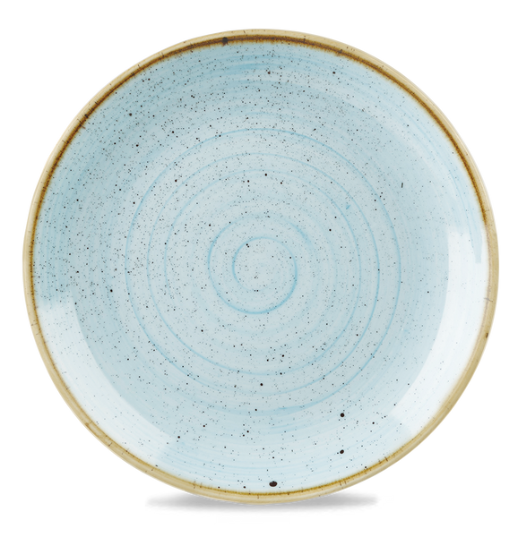 Stonecast Duck Egg Coupe Evolve Plate 12" Box 6