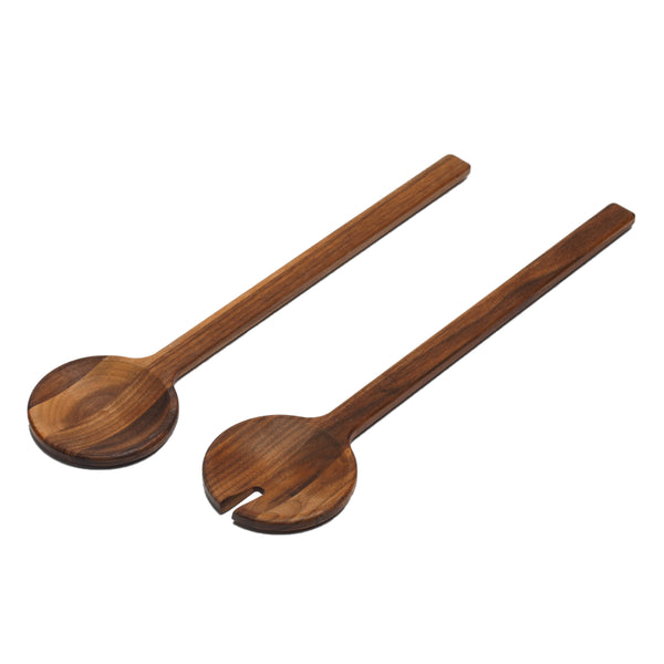 Tilt Walnut Salad Server