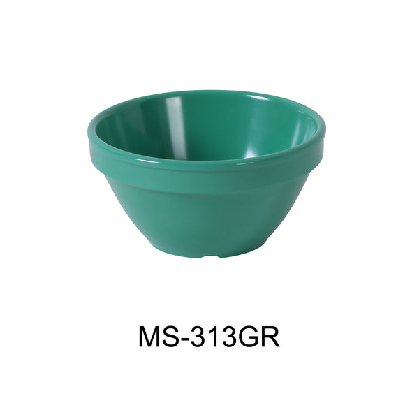 Yanco Milestone Melamine 4 1/4" X 2 1/4"H BOUILLON CUP - 8 OZ GREEN