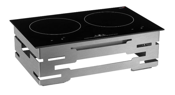 Multi-Chef™ 7" Stainless Steel Double Induction Kit with Touch-Top Controls, 120V 60Hz, 1 EA