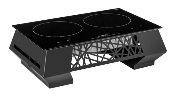 GEO Multi-Chef™ 7" Black Double Induction Kit with Touch-Top Controls, 120V 60Hz, 1 EA