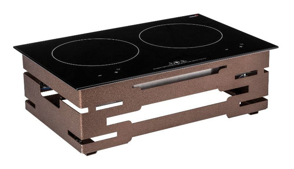 Multi-Chef™ 7" Bronze Double Induction Kit with Touch-Top Controls, 120V 60Hz, 1 EA