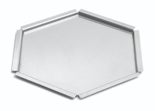 Honeycomb™ Small Textured Stainless Steel Tray, 1 EA