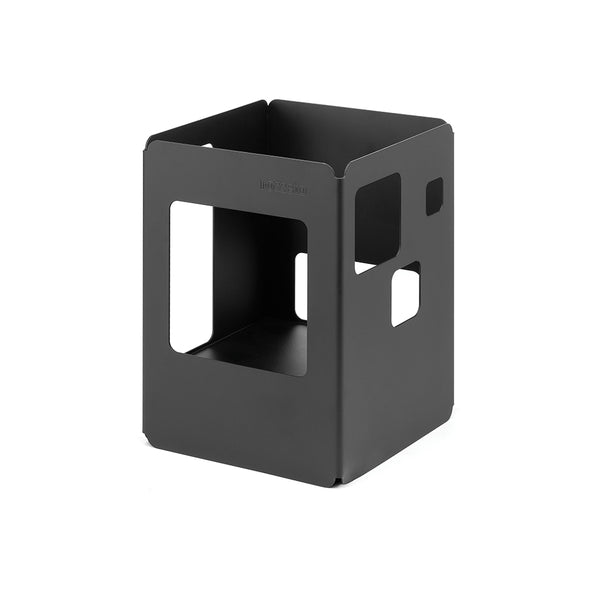 Tall Square 10" Black Matte Warmer, 1 EA