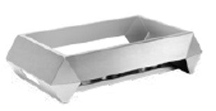 Diamond Multi-Chef 7" Stainless Steel Warmer w/3 Fuel Holders & Reversible Burner Stand, 1 EA