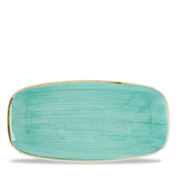 Stonecast Mint Chefs' Oblong Plate No. 3 29.8 x 15.3cm 11 3/4" x 6" Box 12