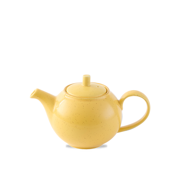 Stonecast Mustard Seed Teapot 42.6cl 15oz H: 10.5cm