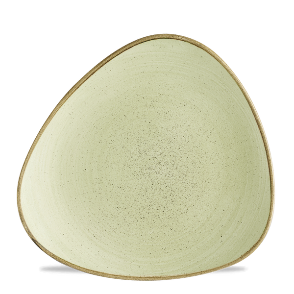 STONECAST RAW GREEN LOTUS PLATE 10" BOX 12