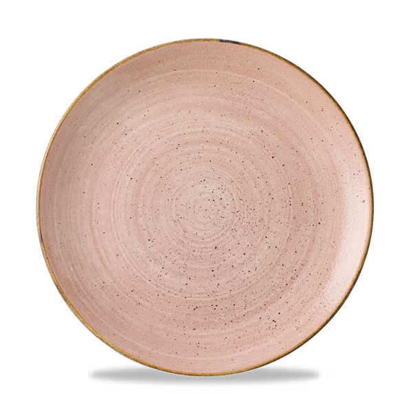 Stonecast Raw Terracotta Evolve Coupe Plate 10.25" Box 12