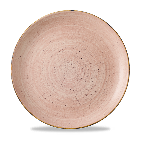 Stonecast Raw Terracotta Evolve Coupe Plate 11.25" Box 12