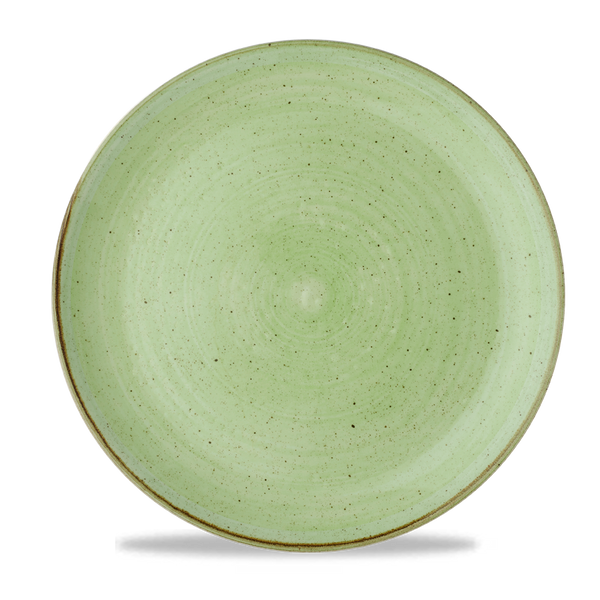 Stonecast Sage Green Coupe Plate 28.8cm 11 1/4"