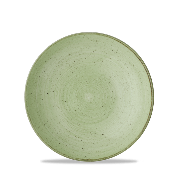 Stonecast Sage Green Coupe Bowl 18.2cm 7 1/4" 42.6cl 15oz