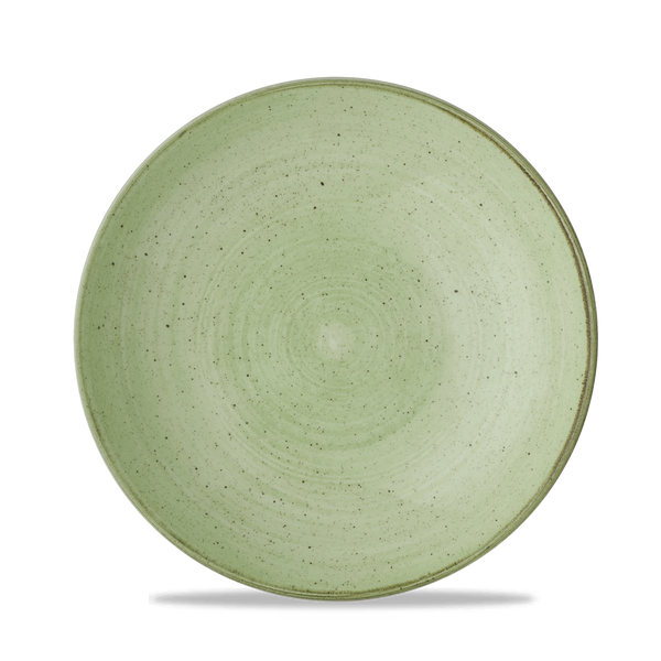 Stonecast Sage Green Coupe Bowl 24.8cm 9 3/4" 113.6cl 40oz