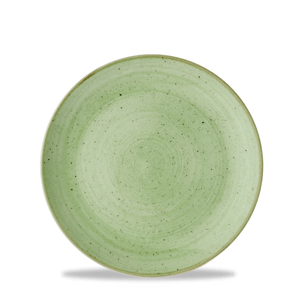 Stonecast Sage Green Coupe Plate 21.7cm 8 2/3"