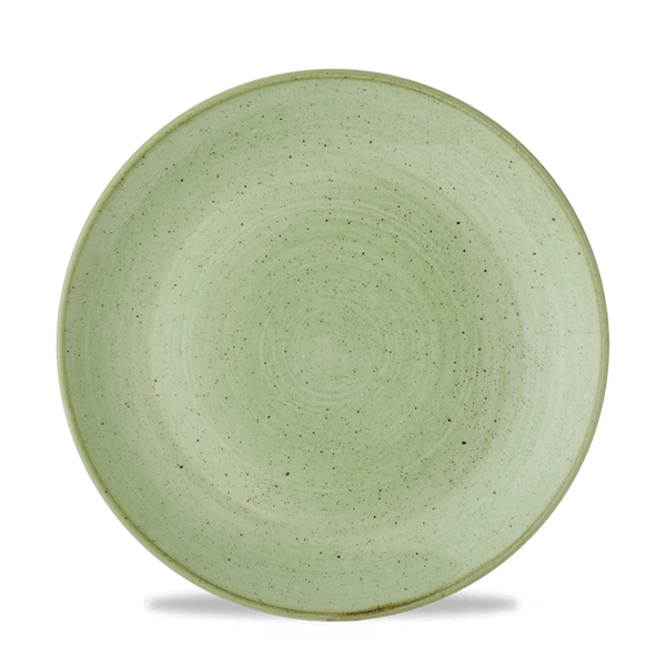 STONECAST SAGE GREEN EVOLVE COUPE PLATE 9" BOX 12