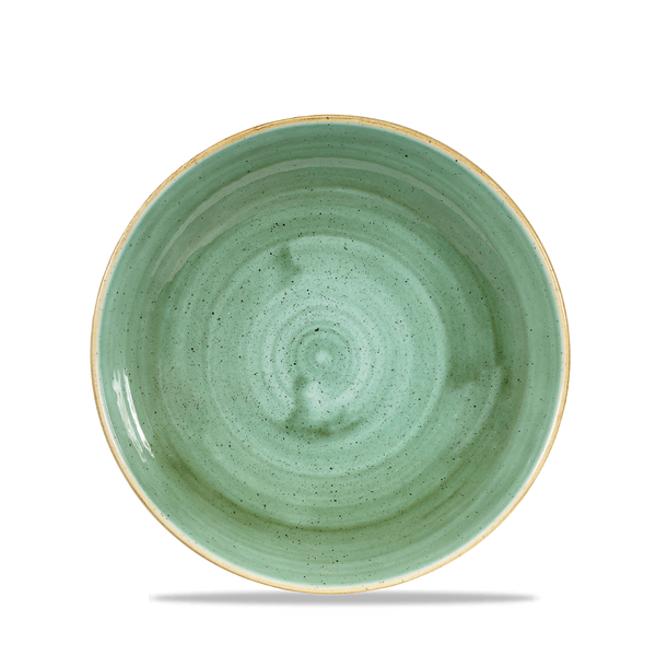 Stonecast Samphire Green Evolve Coupe Bowl 9.75" Box 12