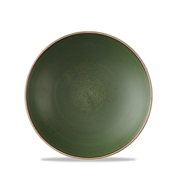 STONECAST SORREL GREEN  COUPE BOWL 7.25" BOX 12