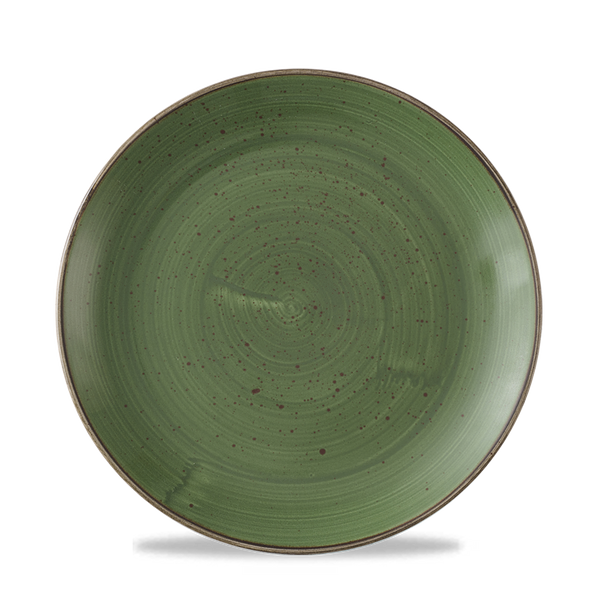 STONECAST SORREL GREEN EVOLVE COUPE PLATE 8.67" BOX 12