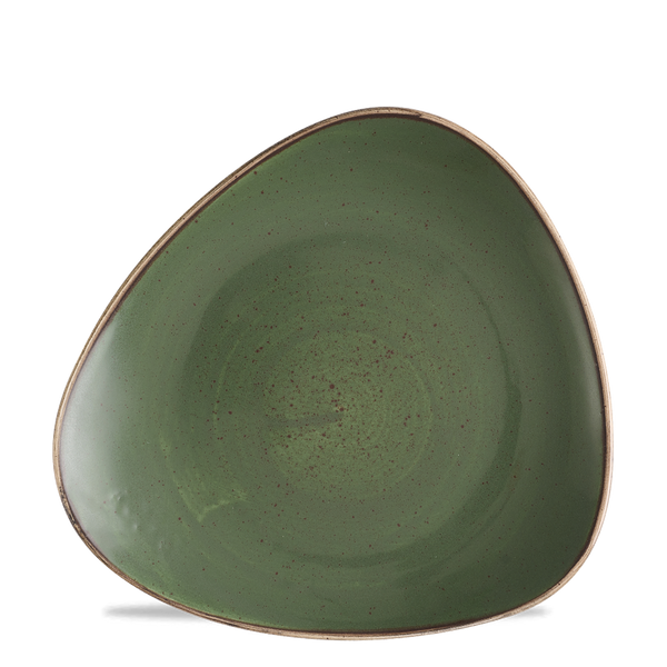 STONECAST SORREL GREEN LOTUS PLATE 9" BOX 12