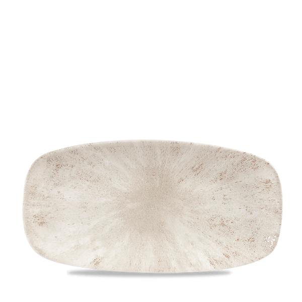 Stone Agate Grey  Chefs Oblong Plate 11 3/4X6" Box 12