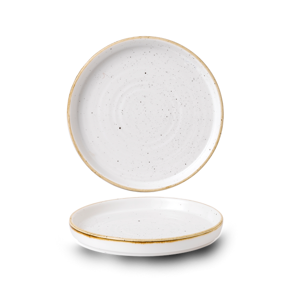 Stonecast Barley White  Walled Plate 6.3" Box 6