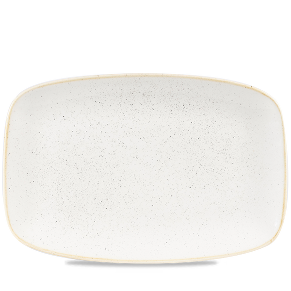 Stonecast Barley White Oblong Chefs Plate 13 1/2" X 9 1/4" Box 6