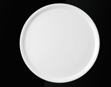 PIZZA PLATE, 13"D, IVORIS