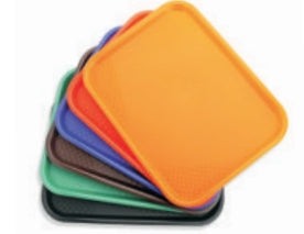 Fast Food Trays, Plastic w/ Textured Surface
