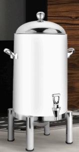 EcoBurner Coffee Urn 5 Gallon White