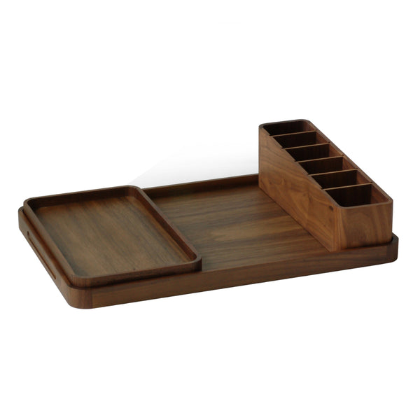 Walnut 3-Piece Luxury Tea set