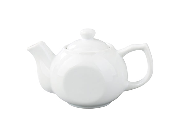 Yanco Accessories Chinaware 8 1/2" X 5 1/2" X 4 3/4" COFFEE / TEA POT RAISED LID 40 OZ