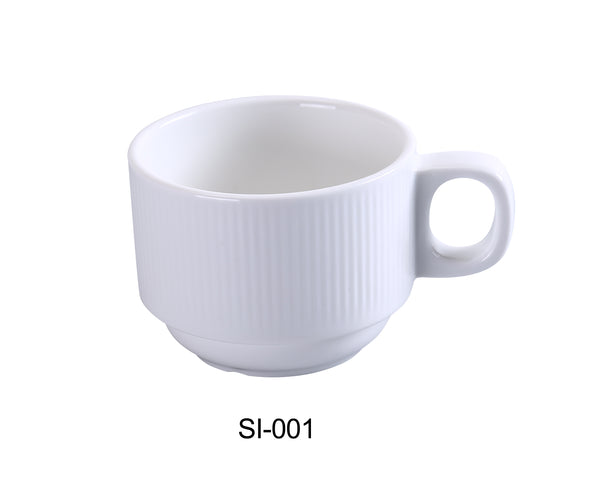 Yanco Siena Chinaware 3 3/8" X 2 1/2" COFFEE/TEA CUP 7 OZ