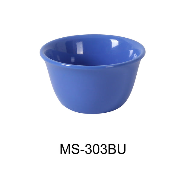 Yanco Milestone Melamine 4" X 2"H BOUILLON CUP - 7 OZ BLUE