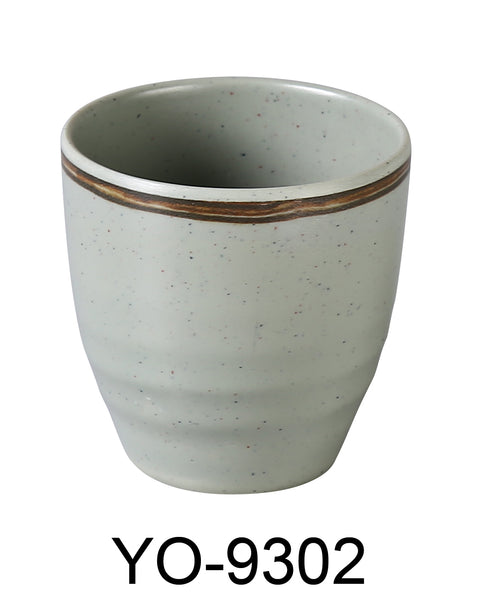 Yanco Yoto Melamine 3" X 3"H SPOON TEA CUP 7 OZ