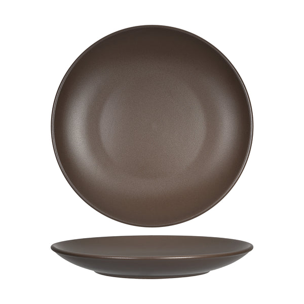 Tuxton Plate 10-1/4" Zion Matte Brown