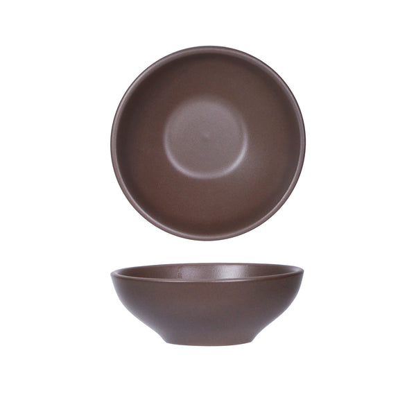 Tuxton Soup/Salad Bowl 15 oz Zion Matte Brown